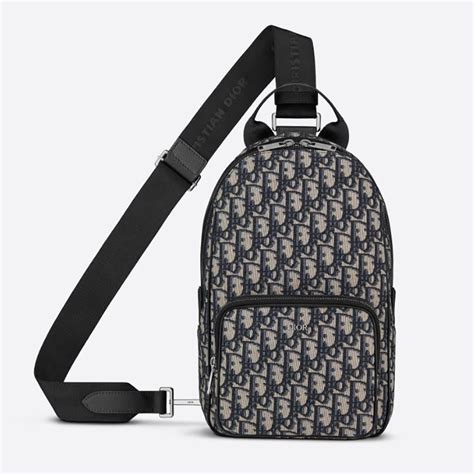 dior men sling bag|christian Dior backpack men.